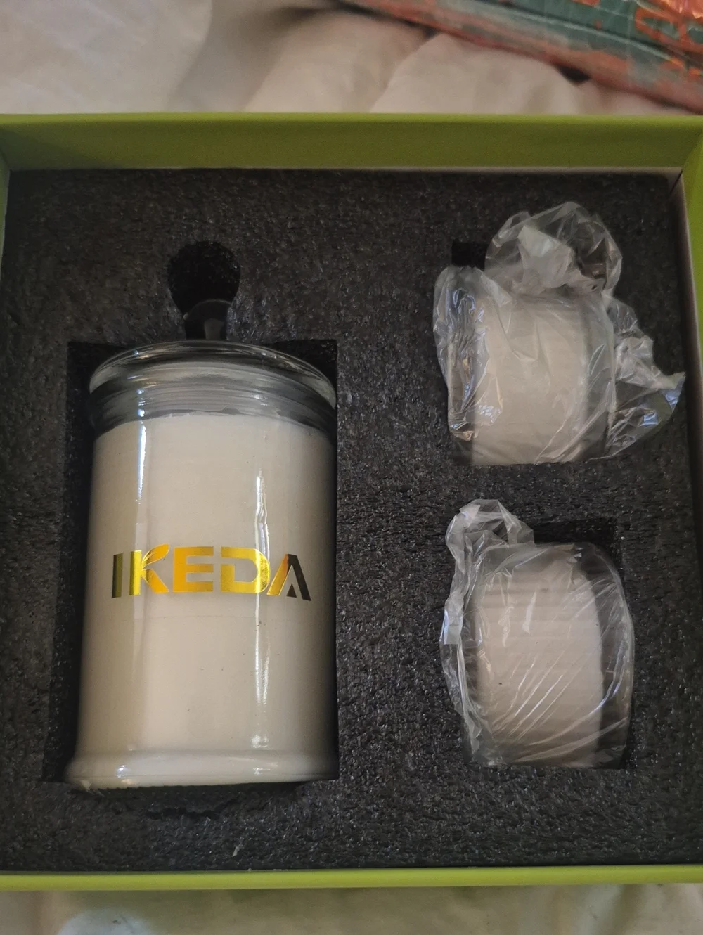 3 Piece Ikeda Candles Freesia
